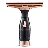 Tower T131001BLG Cordless Vac Window Cleaner with Rechargeable Battery, 150ml Water Tank, 20W, Black and Rose Gold