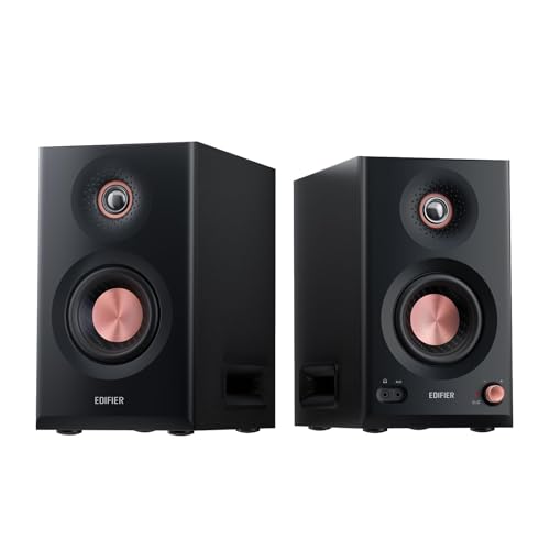 Edifier 【VGP2025 Gold Award】 MR5 3-Way Studio Monitor Speakers 2.0, 110W Hi-Res Audio Bookshelf...