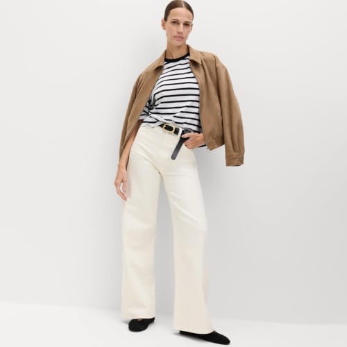 Image of Marks & Spencer Wide Leg High Waisted Jeans