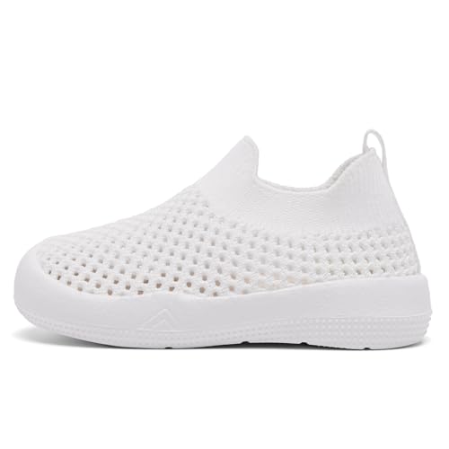 Image of Eashi Baby Boy Girl Non-Skid Indoor Infant Walking Shoes Breathable Warm Elastic Sock Shoes with Memory Sole Protect Toes Outdoor Sneakers