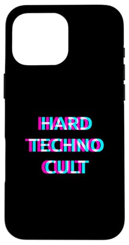 Hard Techno Cult EDM Rave Festival Raver 90s Culture �X�}�z�P�[�X iPhone 16 Pro Max �p