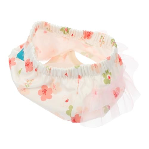 MUELODSIC Pañales Reutilizables para Perros Hembras Pantalones Sanitarios Transpirables para Cachorros Período Cómodos y Absorbentes Talla para Perros Pequeños Protección Física Celo