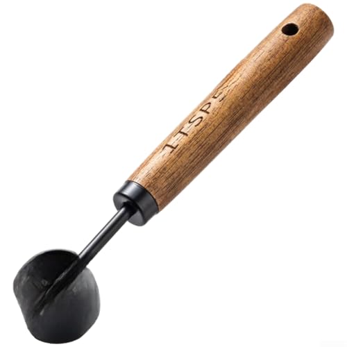 Set completo da 8 pezzi: il set include quattro misurini e quattro misurini abbinati con manici in noce per coprire cucchiaino, cucchiaio e tazze comuni per una varietà di ricette.