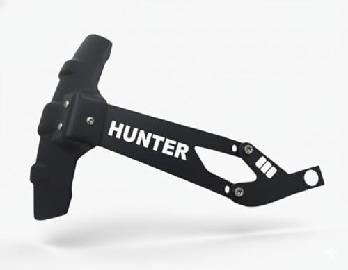Image of Rear Mudguard, Compatible with Royal Enfield Hunter 350 Rear Reflector Guard, Mud Flap, Splash Guard Tyre Hugger, Rust-Resistant Branded Design Easy Installation Hunter 350