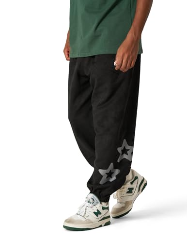 Aelfric Eden Men's Sweatpants Star Graphic Drawstring Pants Casual Jogger Pants with Pockets2