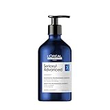 L’Oréal Professionnel Champú Enriquecido con Activos Dermatológicos para Cabello Fino y con Poca Densidad, Serioxyl Advanced, 500 ml