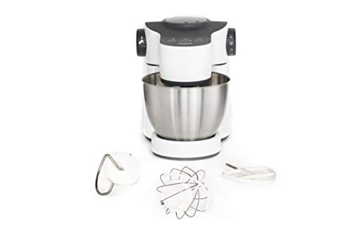 Preisvergleich Produktbild Tefal QB3101 1000W 4l Edelstahl, Weiß Küchenmaschine