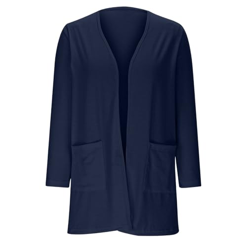 Girls Open Front Cardigan Oversized Kimono Wrap Loose Beach Cover Up Lightweight Longline Cardigan Tunic Blouse with Pockets3