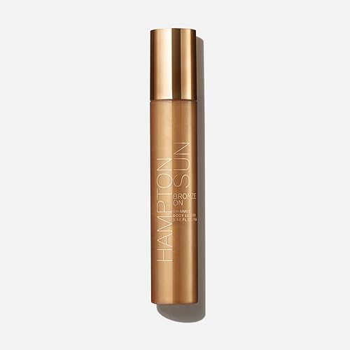 Hampton Sun Bronze-On Shimmer Body Luster | Instant Skin Perfecting Bronzing Gelée | Smooth, Radiant Finish | Deeply Hydrating and Firming | Blurs Over Skin Imperfections | Micro-Fine Golden Shimmer
