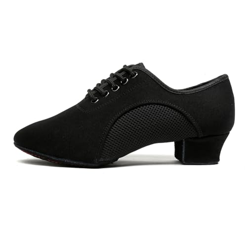 MSMAX Ballroom Dance Shoes Women Latin Dancing Heels Jazz Rhythm Teaching Shoes3