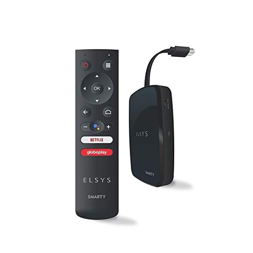 Receptor De TV Via Internet Full Hd Elsys ETRI01 Smarty, Preto