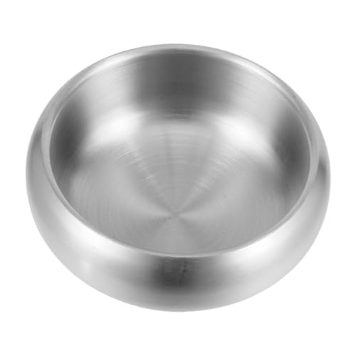 VICASKY Ciotola in Acciaio Per Mescolare e Servire Zuppe e Salse Design Isolato Per Uso