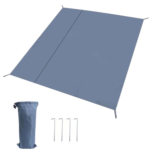 MATTO PIANO TENDI - Alfombra para | Camping Tarp Ground Cubierta para alfombras de suelo | Hoja de tierra | Mancha moderna piledable para camping | Alfombras de secado ra