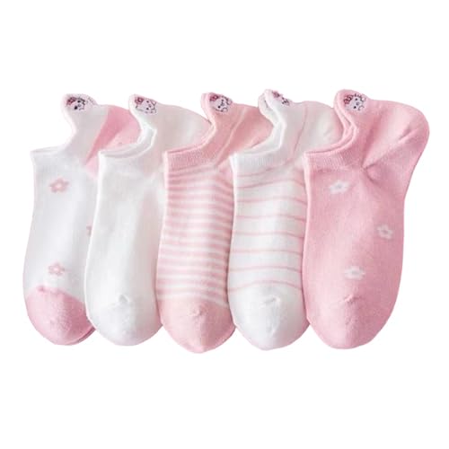 Image of Women's Ankle Socks for Casual & Sports Multicolor Odour Free Fancy Multi design Socks Pack