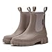 SmoothPace Botas de Agua Mujer Impermeables Botas de Lluvia Comodos Jardín Antideslizante Botines de Caucho 36-41EU