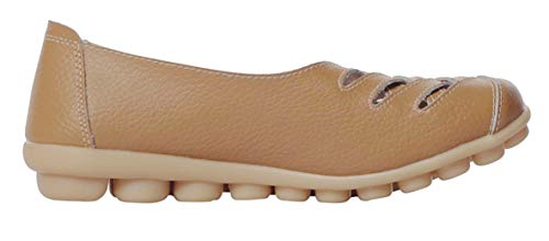 Image of VenusCelia Women's Braided-Nests Walking Flat Loafer