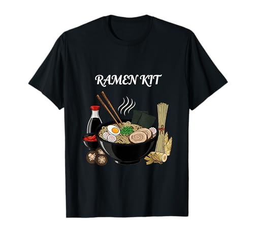 Ramen Kit Bowl Comida Japonesa Fideos Sopa Amante Camiseta