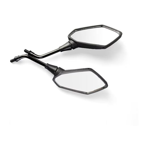 Espejo retrovisor universal de 8mm convexo que reduce las vibraciones en moto y scooter