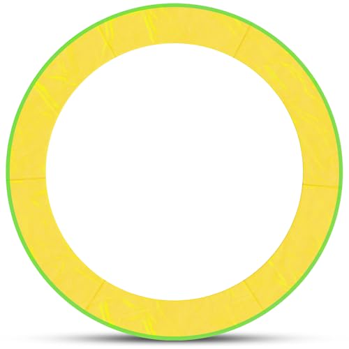 AOTOB Trampoline Safety Pad, 14ft Universal Replacement Trampoline Spring Cover, Edge Cover Springs Protection Pad, Exercise Play Comfortable, Water-Resistant (Olivine, 14FT)