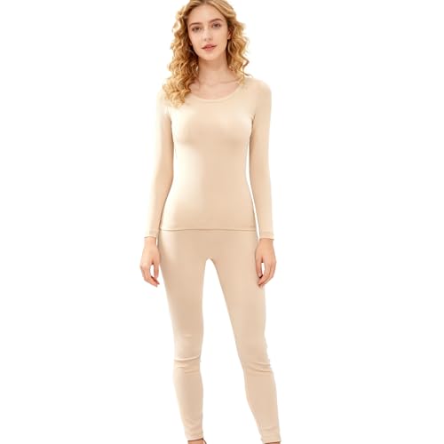 Sous-vêtements thermiques femme contre le froid hivernal