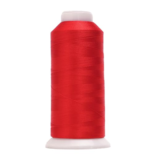 Image of High Tenacity Polyester Embroidery Machine Thread 40WT(120D /2) 4000M Per Spool for Commercial and Domestic Embroidery Machine (Cinnamon Candy-1637)
