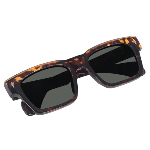 Image of Peter Jones I Zero Power Blue Cut Computer Glasses I Retro Square Shape I Gaming Glasses I UV Protected & Blocks Harmful Rays I Men & Women I Large Square 3804