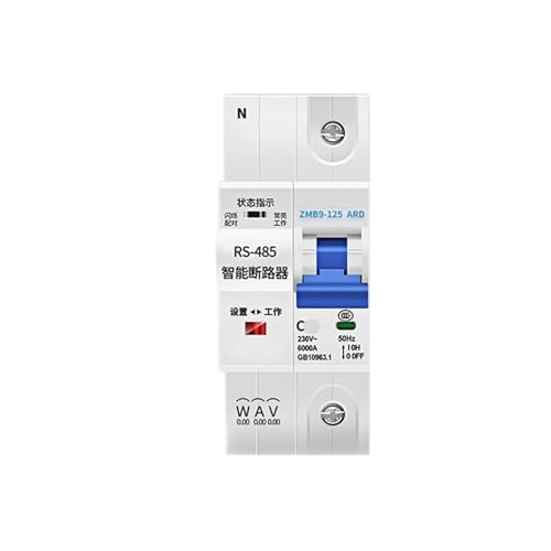 Disjoncteur RS485 1P 80A avec commande à distance pour gestion d'énergie
