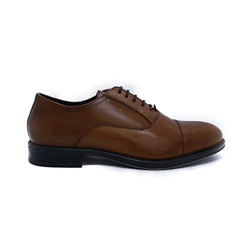 T2in - Zapato inglés Corte Puntera - V-414/G para: Hombre Color: Cuero Talla: 39