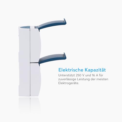 Busch-Jaeger 20-02 EW-53 prise Schuko grise montage vertical - 4