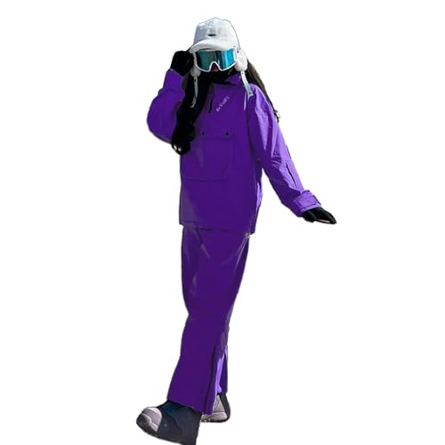 Ensemble de ski femme coupe-vent chaud et vêtement sport randonnée