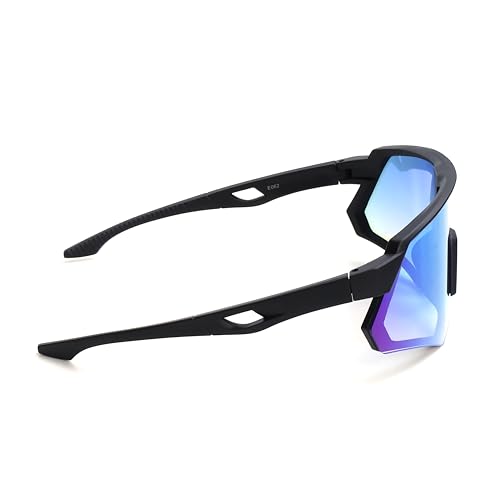 Image of Dervin UV Protected Non-Polarized Sports Sunglasses for Men & Women Driving Cycling Fishing Cricket Sunglasses