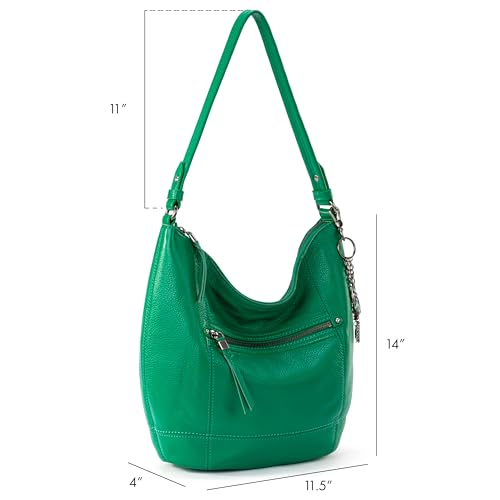Image of The Sak Sequoia Hobo Bag - Premium Large Leather Women's Handbag for Everyday & Travel - Durable Purse With Zipper Pocket
