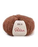Coloris : MARRON - FAUVE Phildar - Pelote de Laine Phil Felin - Laine à Tricoter - 24% POLYAMIDE,2% ELASTHANNE,26% KID MOHAIR,48% LAINE (MERINOS) - Aiguille n°6 - Couleur FAUVE