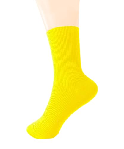 Image of Womens Ribbed Knit Socks Cotton Athletic Running Casual Crew Socks