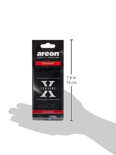 Deodorante Auto Areon X Cocco Dolce Tropical, Set Da 3, Profumatore Per Ambiente Da Appendere, Design Cartone 2D