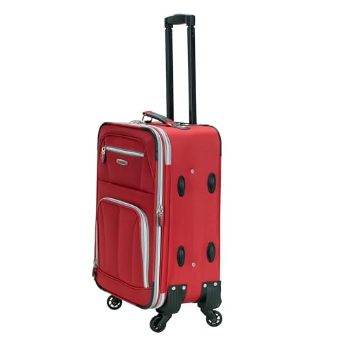 Image of Rockland Polyester Red Carry-On (F2281-RED)