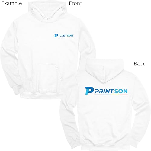 Custom Hoodie for Men & Women | Personalized Gift for Boyfiend, Girlfriend | Customized Front & Back Printed Hoodie3