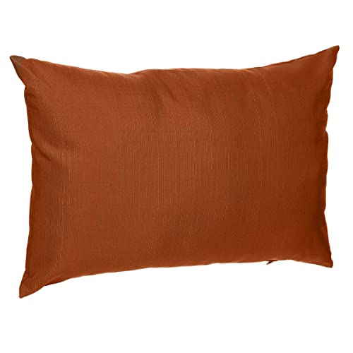 Hespéride - Coussin déco d'extérieur Korai Terracotta 50x30 cm