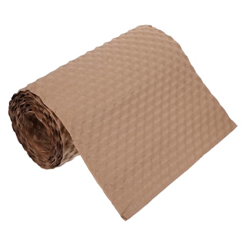 Alipis Papel de Embalaje Ecológico de Panal 38 Cm X 10 M, Rollo Protector Kraft Biodegradable para Embalaje de Artículos Frágiles, Relleno Amortiguador Resistente para Envíos y Mudanzas