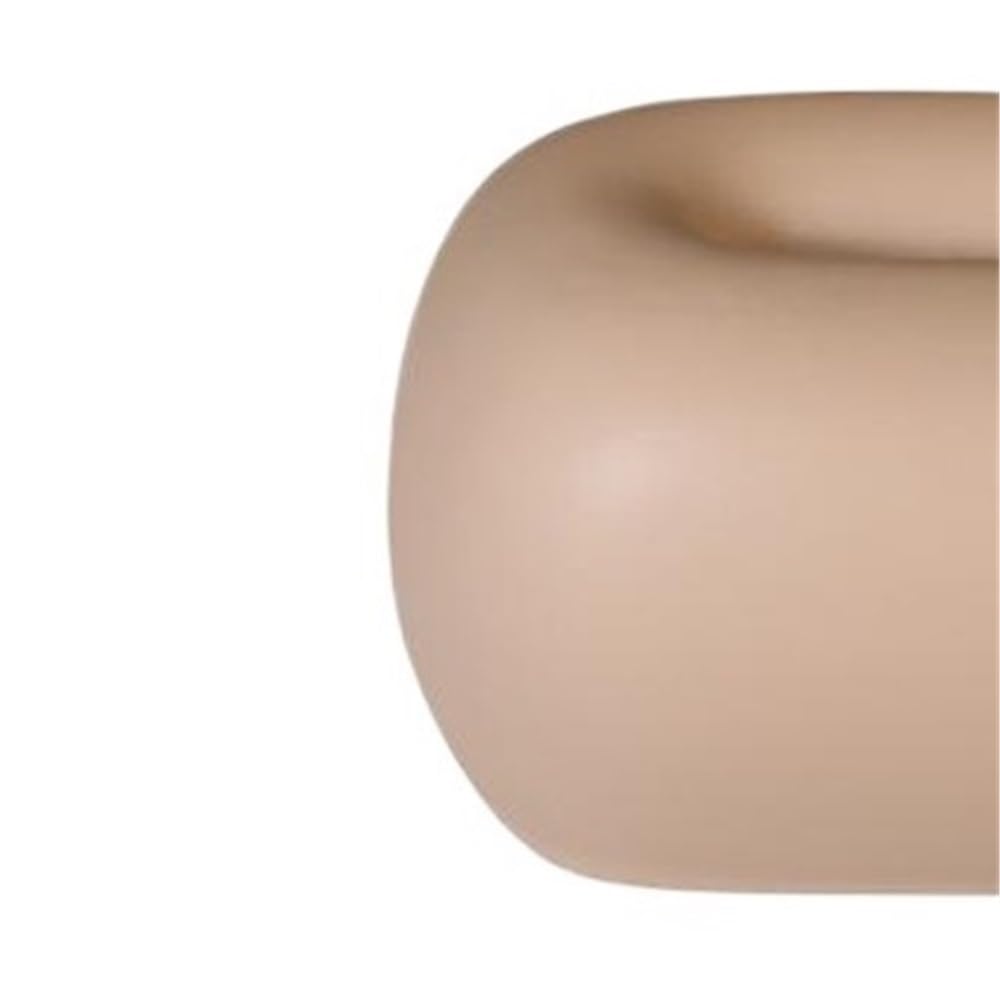 Uchwyt na chusteczki higieniczne dekoracyjne ceramiczne pudełko do salonu stolik kawowy biurko pudełko na chusteczki (beżowy)