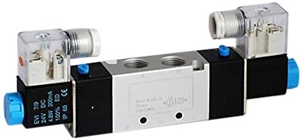 MettleAir 4V330C-10-AC220 Double Solenoid Close Type Valve, 4 Way, 3 Position, 220V, AC, 3/8" NPT (Pack of 10)