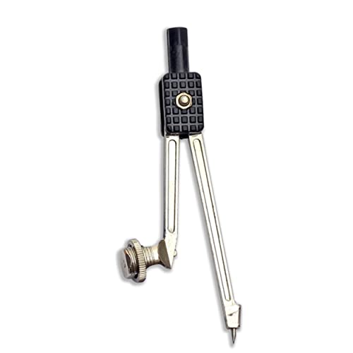 Liquidraw Metal Compass Maths and Pencil Holder for School Student Geometry Set Technical Drawing Professional Quality (SCL01)