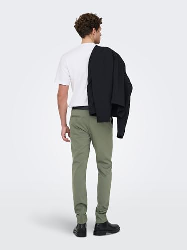 Only & Sons Herren Onsmark Pant Gw 0209 Noos Anzughose, Castor Gray, 38W / 32L EU – Ansicht 3