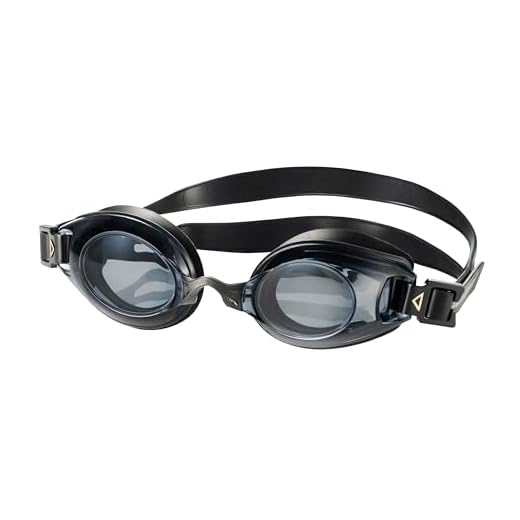 Aqua Speed optische Schwimmbrille mit Sehstärke Erwachsene Jugendliche | UV Schwimmbrillen für Brillenträger - Swimming Goggles Anti-Fog | 5 x Nasensteg, Dioptrien: -2.0, schwarz - getönt