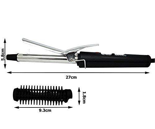 Image of Automatic Hair Curler Machine for Women, Black