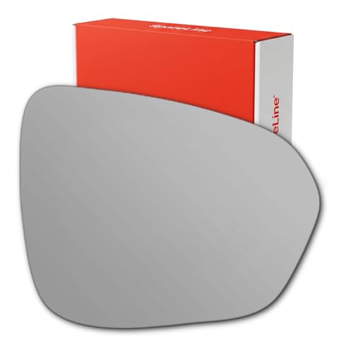 SpareLine Wing Door Mirror Glass - Adhesive‑Type Convex for Dacia Duster 2018-2023 (Right/Off‑Side/Driver)