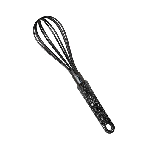 STONELINE Schneebesen 32 cm Küchenhelfer, Kunststoff, schwarz...
