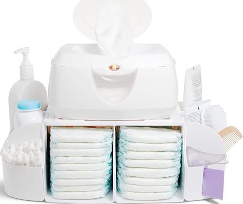 Image of Munchkin® Diaper Change Organizer, Green/white