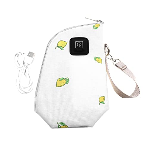 GETAJGHSD 充電式ボトルウォーマー 車載用ミルク保温カバー 段温調節対応 ポータブル哺乳瓶保温器