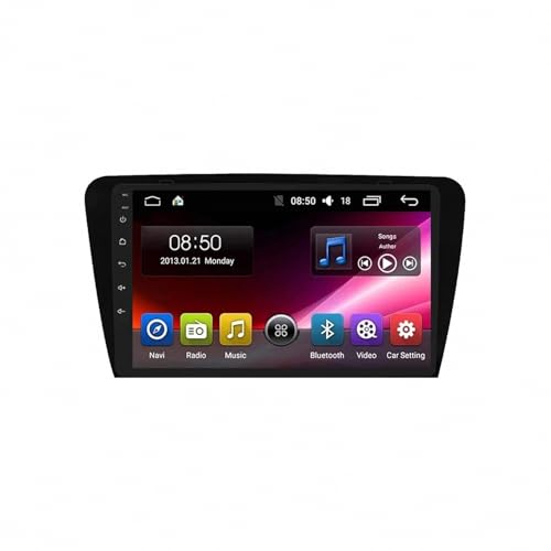 Carplay radio de coche Bluetooth para Skoda Octavia 3 A7 con mapas HD y cámara trasera